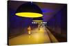 Interiors of an Underground Station, Westfriedhof, Munich U-Bahn, Munich, Bavaria, Germany-null-Stretched Canvas