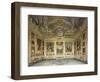 Interiors of the Palazzo Pitti, Florence-Domenico Caligo-Framed Giclee Print