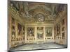 Interiors of the Palazzo Pitti, Florence-Domenico Caligo-Mounted Giclee Print