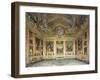 Interiors of the Palazzo Pitti, Florence-Domenico Caligo-Framed Giclee Print