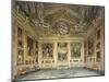 Interiors of the Palazzo Pitti, Florence-Domenico Caligo-Mounted Giclee Print