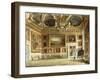 Interiors of the Palazzo Pitti, Florence-Domenico Caligo-Framed Giclee Print