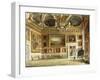 Interiors of the Palazzo Pitti, Florence-Domenico Caligo-Framed Giclee Print