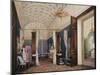 Interiors of the Winter Palace, the Dressing Room of Empress Alexandra Fyodorovna, 1871-Eduard Hau-Mounted Giclee Print