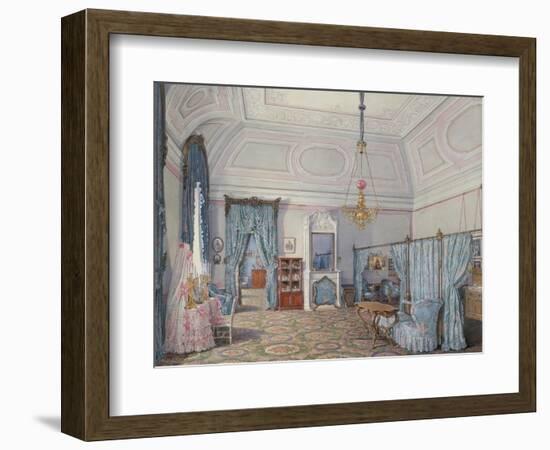 Interiors of the Winter Palace, the Fifth Reserved Apartment, 1873-Eduard Hau-Framed Giclee Print