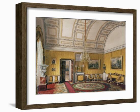 Interiors of the Winter Palace, the First Reserved Apartment, 1866-Eduard Hau-Framed Giclee Print