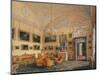 Interiors of the Winter Palace, the First Reserved Apartment-Eduard Hau-Mounted Giclee Print