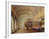 Interiors of the Winter Palace, the Guardroom, 1864-Eduard Hau-Framed Giclee Print