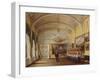 Interiors of the Winter Palace, the Guardroom, 1864-Eduard Hau-Framed Giclee Print