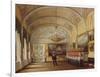 Interiors of the Winter Palace, the Guardroom, 1864-Eduard Hau-Framed Giclee Print