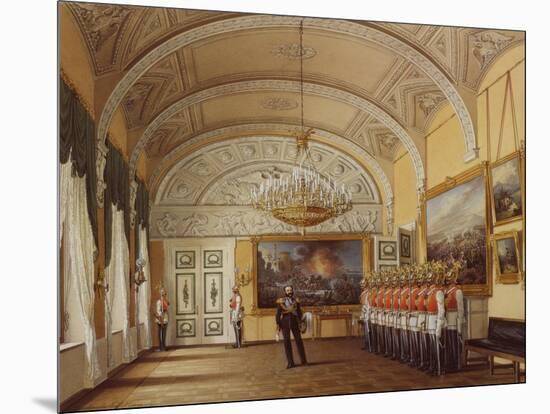 Interiors of the Winter Palace, the Guardroom, 1864-Eduard Hau-Mounted Giclee Print