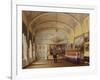 Interiors of the Winter Palace, the Guardroom, 1864-Eduard Hau-Framed Giclee Print