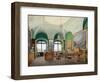 Interiors of the Winter Palace, the Large Study of Emperor Nicholas I, 1860S-Eduard Hau-Framed Giclee Print