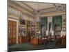 Interiors of the Winter Palace, the Study of Emperor Alexander II, 1857-Eduard Hau-Mounted Giclee Print