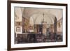 Interiors of the Winter Palace, the Study of Grand Prince Nicholas Nicolaievich, 1856-Konstantin Andreyevich Ukhtomsky-Framed Giclee Print