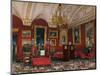 Interiors of the Winter Palace, the Study of Grand Princess Maria Nikolayevna, End of 19th C-Konstantin Andreyevich Ukhtomsky-Mounted Giclee Print