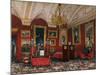 Interiors of the Winter Palace, the Study of Grand Princess Maria Nikolayevna, End of 19th C-Konstantin Andreyevich Ukhtomsky-Mounted Giclee Print