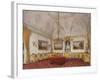 Interiors of the Winter Palace, the Third Reserved Apartment, the Drawing Room, 1872-Eduard Hau-Framed Giclee Print