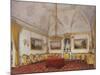 Interiors of the Winter Palace, the Third Reserved Apartment, the Drawing Room, 1872-Eduard Hau-Mounted Giclee Print