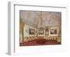 Interiors of the Winter Palace, the Third Reserved Apartment, the Drawing Room, 1872-Eduard Hau-Framed Giclee Print