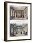 'Interiors: The Old Cedar Parlour and the Modern Living Room', 1816-Humphry Repton-Framed Giclee Print