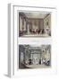 'Interiors: The Old Cedar Parlour and the Modern Living Room', 1816-Humphry Repton-Framed Giclee Print