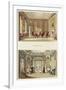 Interiors: the Old Cedar Parlour and the Modern Living Room-Humphry Repton-Framed Giclee Print