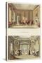 Interiors: the Old Cedar Parlour and the Modern Living Room-Humphry Repton-Stretched Canvas