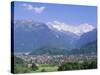 Interlaken, Jungfrau Region, Bernese Oberland, Swiss Alps, Switzerland, Europe-Roy Rainford-Stretched Canvas