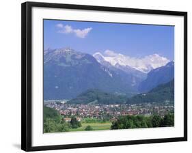 Interlaken, Jungfrau Region, Bernese Oberland, Swiss Alps, Switzerland, Europe-Roy Rainford-Framed Photographic Print