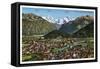 Interlaken, Switzerland, 20th Century-null-Framed Stretched Canvas