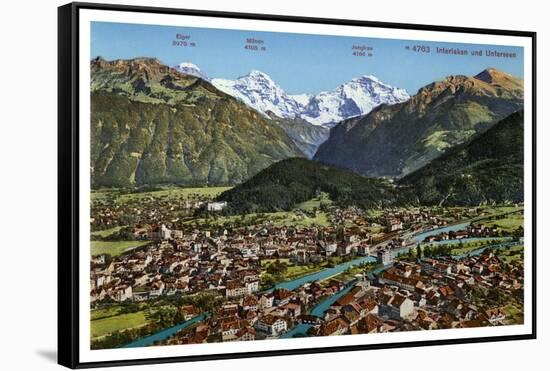 Interlaken, Switzerland, 20th Century-null-Framed Stretched Canvas