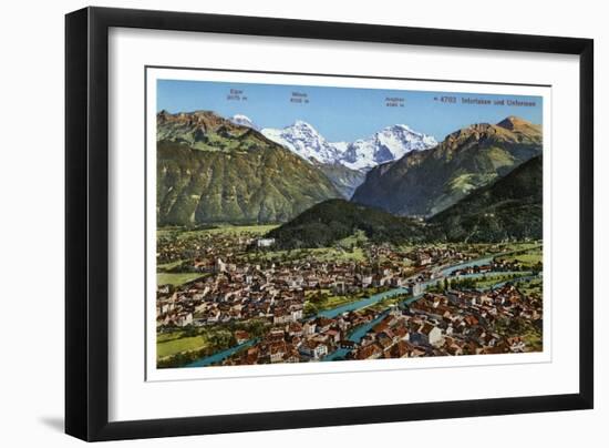 Interlaken, Switzerland, 20th Century-null-Framed Giclee Print