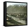 Interlaken (Switzerland), General View and the Aar Massif, Circa 1865-Leon, Levy et Fils-Framed Stretched Canvas