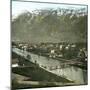 Interlaken (Switzerland), General View and the Aar Massif, Circa 1865-Leon, Levy et Fils-Mounted Photographic Print