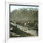 Interlaken (Switzerland), General View and the Aar Massif, Circa 1865-Leon, Levy et Fils-Framed Photographic Print