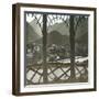Interlaken (Switzerland), Photograph Taken from the Pavilion, Circa 1860-1870-Leon, Levy et Fils-Framed Photographic Print