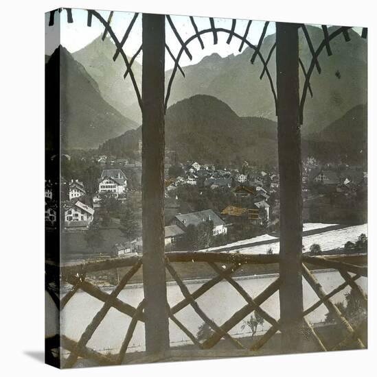 Interlaken (Switzerland), Photograph Taken from the Pavilion, Circa 1860-1870-Leon, Levy et Fils-Stretched Canvas