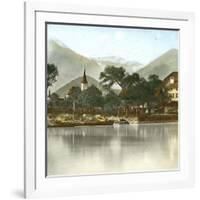 Interlaken (Switzerland), the Banks of the Aar, Circa 1860-Leon, Levy et Fils-Framed Photographic Print