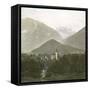 Interlaken (Switzerland), the Castle-Leon, Levy et Fils-Framed Stretched Canvas