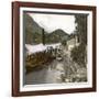 Interlaken (Switzerland), the Pier, Circa 1865-Leon, Levy et Fils-Framed Photographic Print