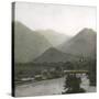 Interlaken (Switzerland), the Port, Circa 1865-Leon, Levy et Fils-Stretched Canvas