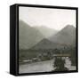 Interlaken (Switzerland), the Port, Circa 1865-Leon, Levy et Fils-Framed Stretched Canvas