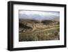 Interlinking Terraces in Natural Landform, Cuzco, Moray, Peru, South America-Walter Rawlings-Framed Photographic Print