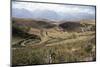 Interlinking Terraces in Natural Landform, Cuzco, Moray, Peru, South America-Walter Rawlings-Mounted Photographic Print