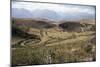 Interlinking Terraces in Natural Landform, Cuzco, Moray, Peru, South America-Walter Rawlings-Mounted Photographic Print