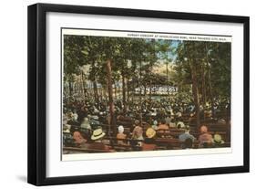 Interlochen Bowl, Traverse City, Michigan-null-Framed Art Print