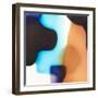 Interlocking Colors III-Alonzo Saunders-Framed Art Print