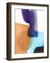 Interlocking Colors VI-Alonzo Saunders-Framed Art Print