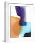 Interlocking Colors VI-Alonzo Saunders-Framed Art Print